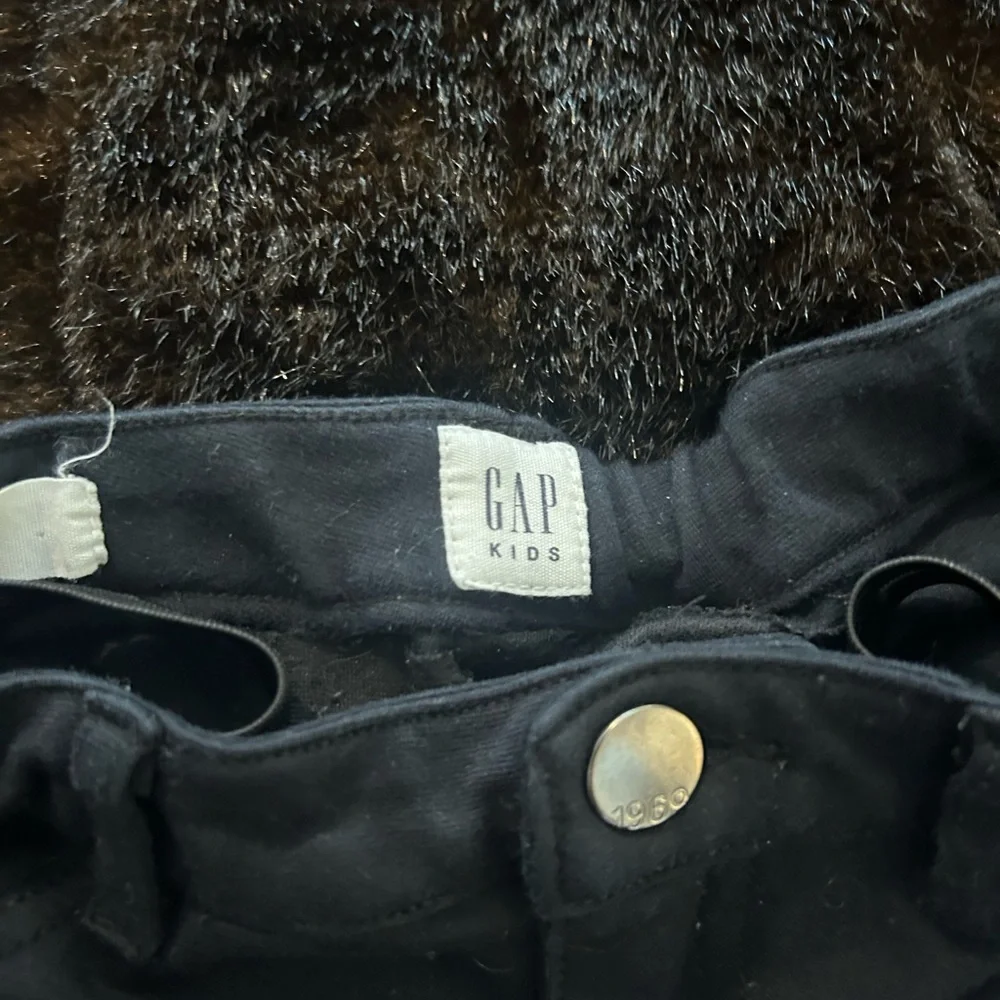 Gap Kids Girls Size 7 Black Uniform Pants | Slim Fit School Dress Pants